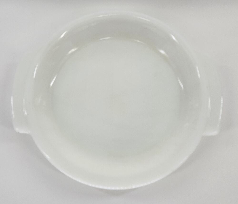 Vintage Fire King Ivory Deep Dish Pie Pan Baking Dish